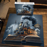 Libro da viaggio puzzle puzzle 1000 pezzi