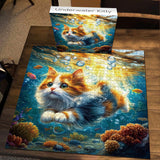 Underwater Kitty Jigsaw Puzzle 1000 Pieces