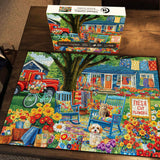 Vibrant Garden Jigsaw Puzzle 1000 Pieces