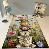 Vintage Flower Cup Jigsaw Puzzle 1000 Pieces