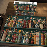 Blooming Bookshelf -set di puzzle puzzle 1000 pezzi