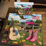 Pezzi di puzzle melodia di campagna 1000 pezzi