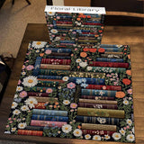 Biblioteca floral rompecabezas rompecabezas 1000 piezas