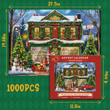 Christmas Toy Shop Advent Calendar Jigsaw Puzzle  1000pcs