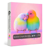 Rainbow Couple Bird Jigsaw Puzzle 1000 Pieces