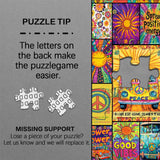 Positive Energy Patchwork Jigsaw Puzzles 1000 Pieces