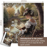 Riverside Tranquility Tale Jigsaw Puzzle 1000 Pieces